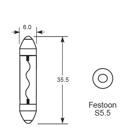 Classic 12V 3W Festoon Bulbs – Perfect For Semaphore Trafficators, Pack Of 10, Vintage Style Lighting