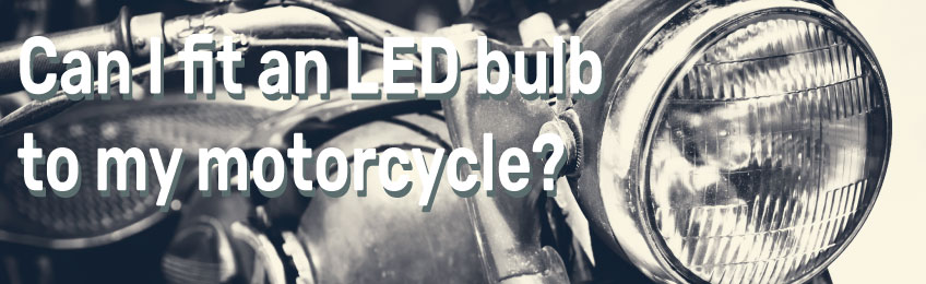 LED headlamp bulb for classic bike