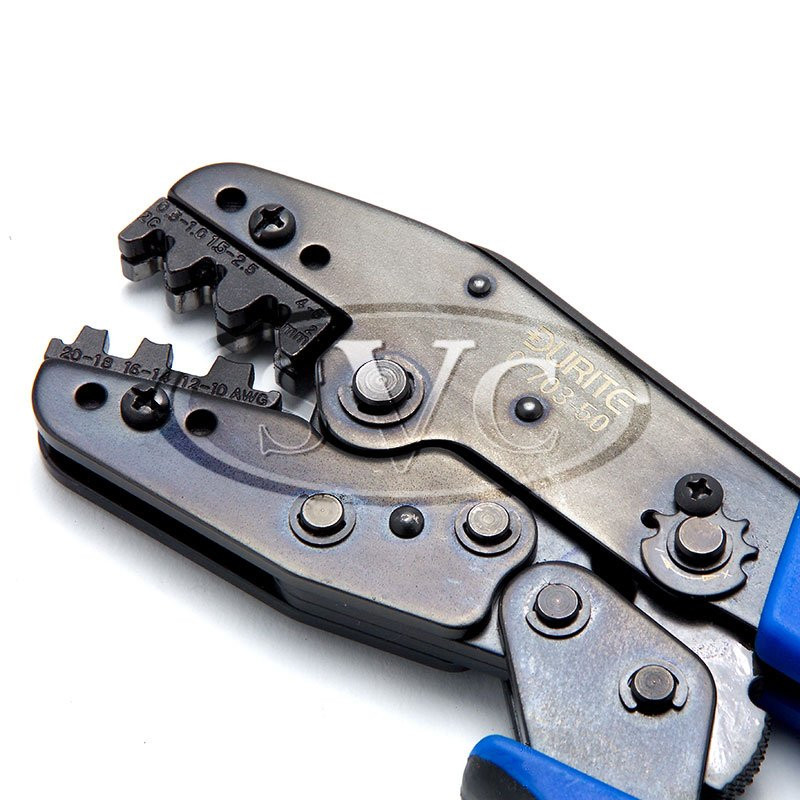 0-703-50: Ratchet Crimping Tool for Un-Insulated Terminals - Wiring Tools & Accessories - Wiring