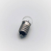B990B: 6 Volt 3W MES E10 base Instrument & Panel bulb with 11mm globe from £1.04 each