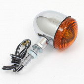 876PEDS: Pedestal Indicator - CHROME, full lens, short (15mm plain section) stem (PAIR) from £39.99 pair