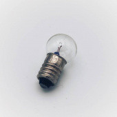 B25: 6 Volt 0.25A MES E10 base Instrument & Panel bulb with 15mm globe from £0.82 each