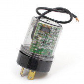 LEDFLASH2: 12V LED Flasher Relay - 2 pin with reverse polarity base and extension wires from £18.02 each