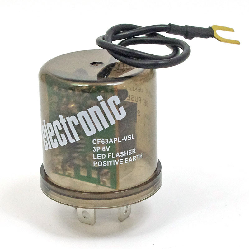 LEDFLASH3: LED Flasher Relay - 3 pin plus Earth lead - Flasher Units ...