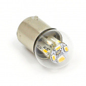 B245LEDWW: Warm White 12V LED Warning lamp - SCC BA15S base from £4.64 each