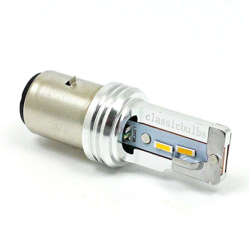 BA20DLED-P43: Classic White premium 12 & 24V LED Headlamp - BOSCH BA20D  base - All Bulbs - Bulbs