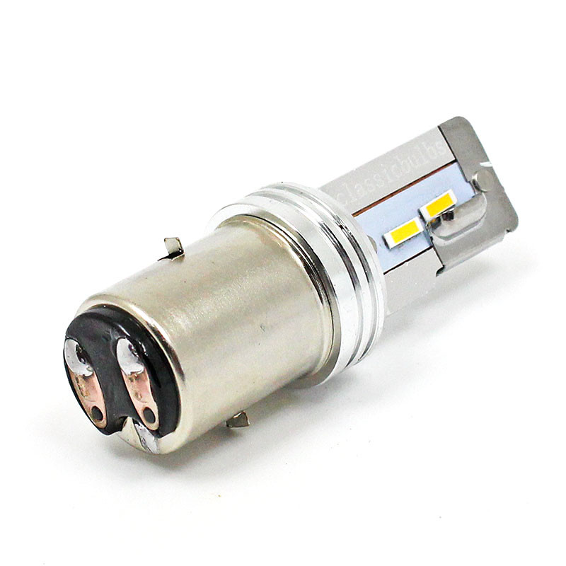 Classic White premium 12 24V LED Headlamp BOSCH BA20D base