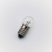 B981: 6 Volt 3W MES E10 base Instrument & Panel bulb with 15mm globe from £1.09 each