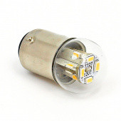B209LEDWW: Warm White 12V LED Warning lamp - SBC BA15D base from £4.64 each