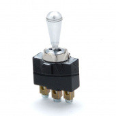 30033: Toggle type indicator switch - Aluminium knob, On/Off/On from £6.92 each