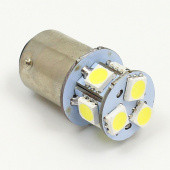 B308LEDW: White 12V LED Side lamp - SBC BA15D base from £4.32 each