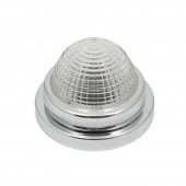 455: Interior lamp - Surface mount, chrome surround, prismatic glass from £89.73 each
