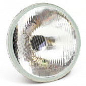 747FRP: 7 inch Headlamp Unit with Flat lens suitable for Halogen - UK RHD with side light from £22.57 each