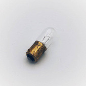 B25B: 6.3 Volt 0.25A MCC BA9S base Instrument & Panel bulb with 10mm tubular glass from £0.97 each