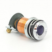 842B-12V: Ignition/indicator warning lamp equivalent to Lucas WL3 - Chrome Bezel - blue 12 volt from £32.23 each