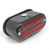 ST52B: 'Toby' rectangular rear lamp - Equivalent to Lucas ST52 type, BLACK finish with number plate illumination from £83.16 each