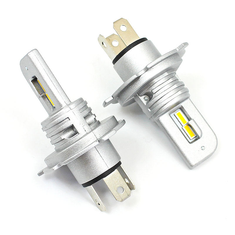 P43TLED-PP30: Performance H4 P43t Yellow LED lamps set (PAIR) - All Bulbs -  Bulbs