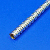 763CN: Metal conduit sleeving - Plated - 10mm bore nickel from £27.50 each