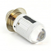 P36DLED-H43L: White premium 6, 12 & 24V LED Headlamp with LENS - BPF DC P36D base from £30.58 each