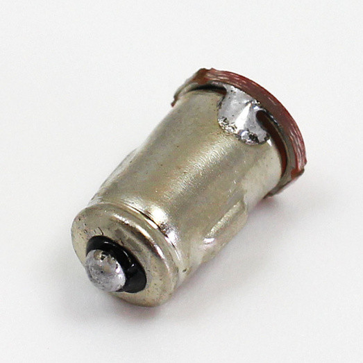 B281LEDWA White 12V LED Instrument & Panel lamp BA7S PEANUT base