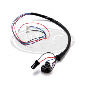 58241: Headlamp wiring harness - H4 connector block, WEDGE T10 side light holder, wired terminals, sleeve and grommet from £7.68 each