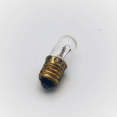 B990T: 6.5 Volt 0.5A MES E10 base Miscellaneous bulb with 10mm tubular glass from £0.77 each