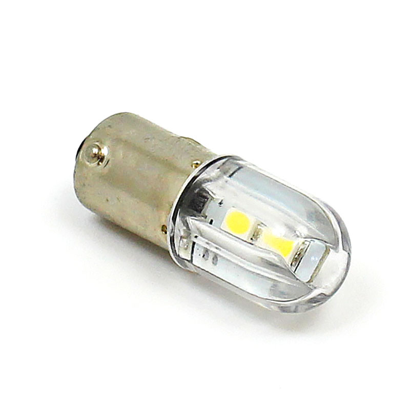 B288LEDW: White 12V LED Instrument & Panel lamp - MCC BA9S base - All Bulbs  - Bulbs