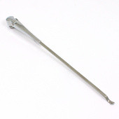 585C: Wiper arm - Post war pattern, chrome, to suit 3/16
