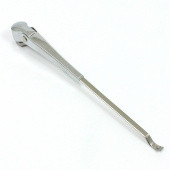 585A: Wiper arm - Post war pattern, chrome, to suit 3/16